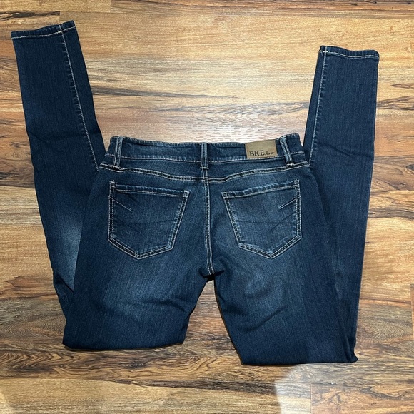 BKE Denim Classic Indigo Skinny Jeans Like New! Stella Size 27 XL - Picture 7 of 7